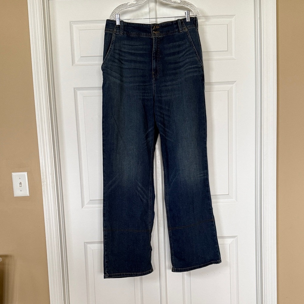 Pilcro Eventide High-rise Wide Leg Trouser Jeans from Anthropologie